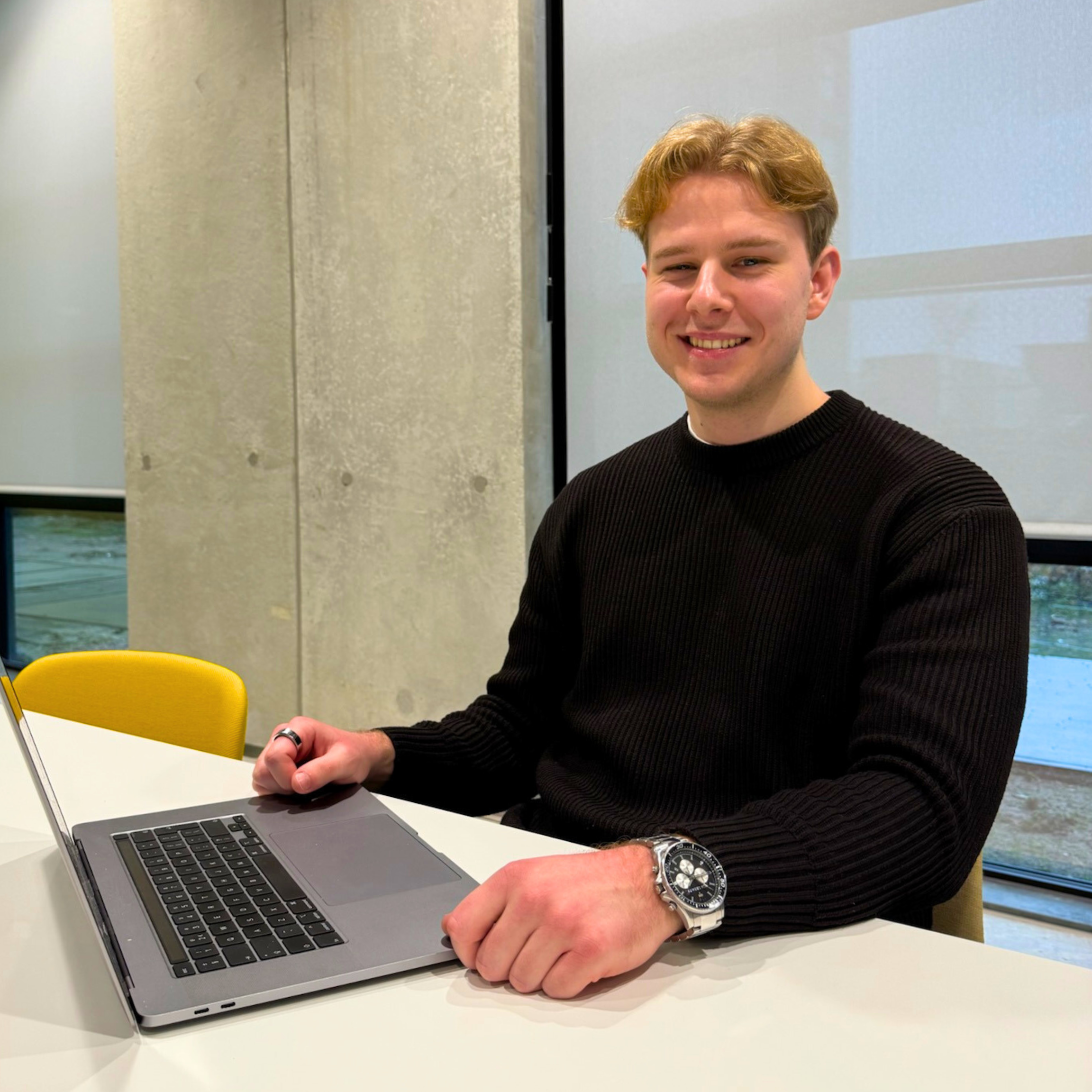 Portrait of Max Berkelmans, Co-Founder & CTO